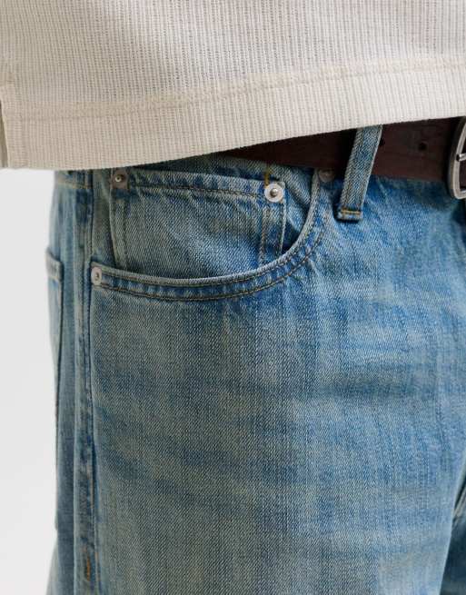 Jack & Jones - Blå posede jeans, 4 af 7