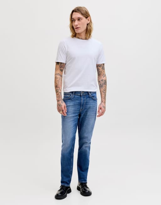 Jack & Jones – Blå, regular jeans, 3 av 7