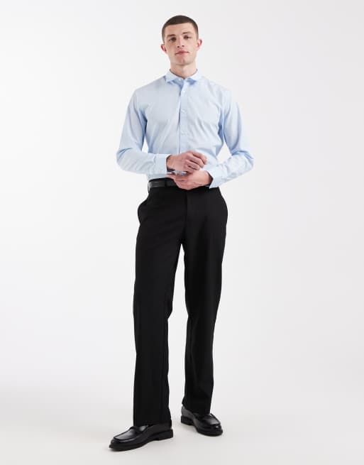 Jack & Jones – Blå, smal finskjorta, 2 av 5