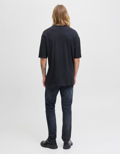 Jack & Jones – Blå, smala jeans, 2 av 5