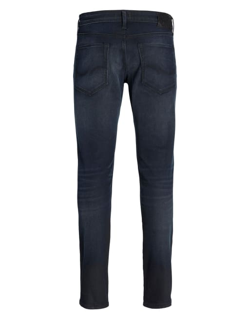 Jack & Jones – Blå, smala jeans, 5 av 5