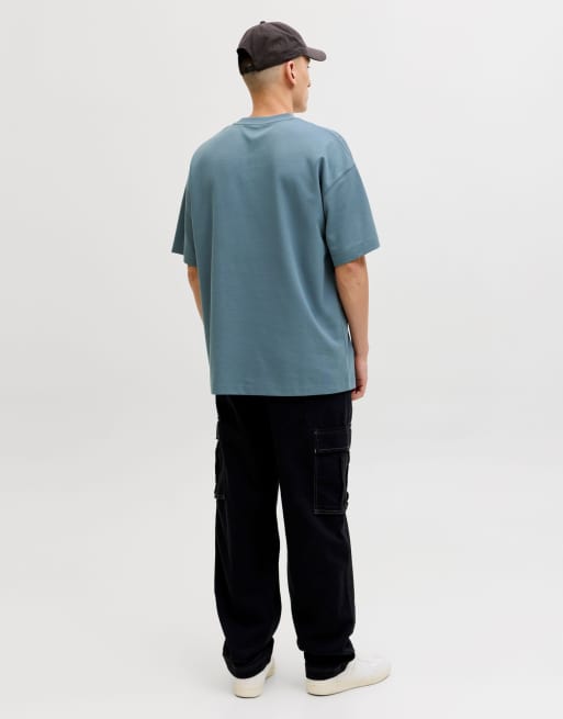Jack & Jones - Blå T-shirt, 2 af 7