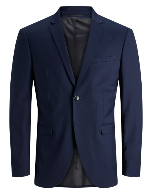 Jack & Jones blazer à simple boutonnage bleu marine foncé, 7 de 7
