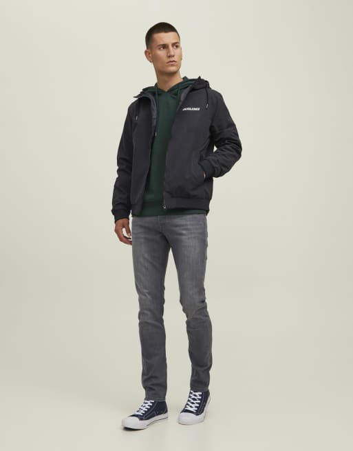 Jack & Jones - Blousonjack in zwart, 5 van 6
