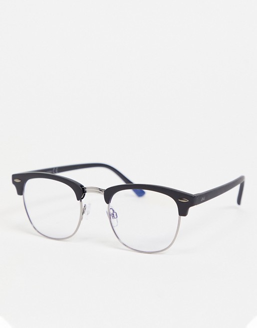 Jack & Jones blue light filter glasses with black frames