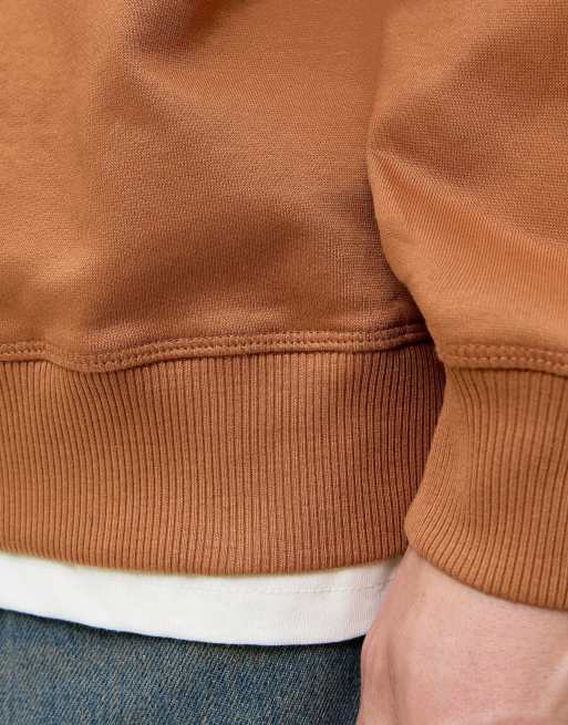 Jack & Jones – Bluza w kolorze terakoty z logo na środku , 5 z 7