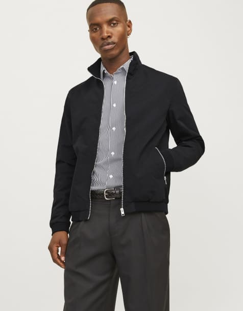 Jack & Jones bomber jacket in black - view 1