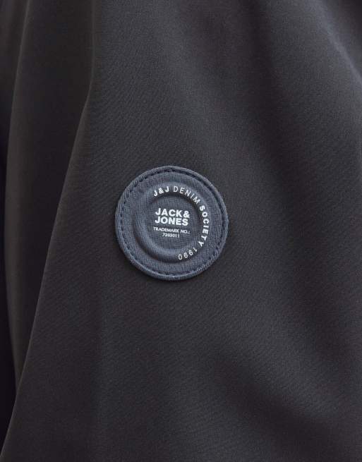 Jack & Jones bomber jacket in black, 4 of 6