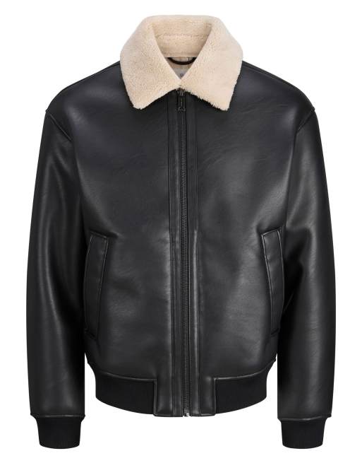 Jack & Jones Bomber jacket in black, 5 of 6