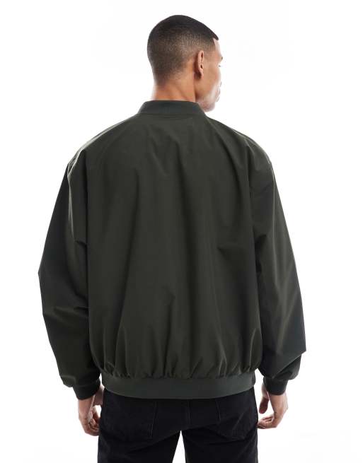 Jack & Jones bomber jacket in green | ASOS