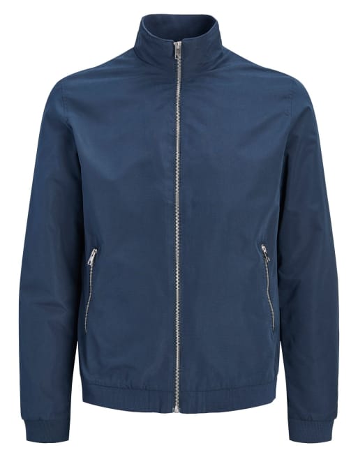 Jack & Jones Bomber jacket in navy blazer, 7 of 7