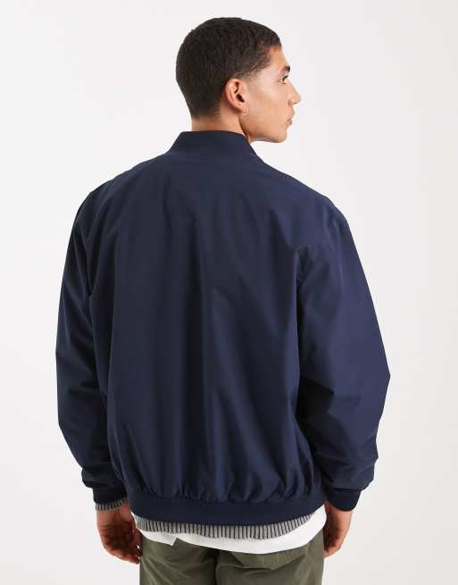 Jack & Jones bomber jacket in navy, 3 of 5