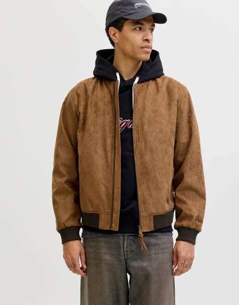 Jack & Jones Bomber jacket in partridge - view 1