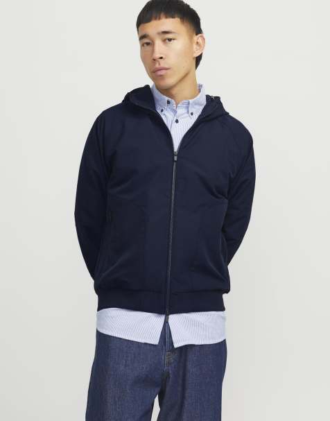 Jack & Jones Bomber jacket in sky captain - view 1