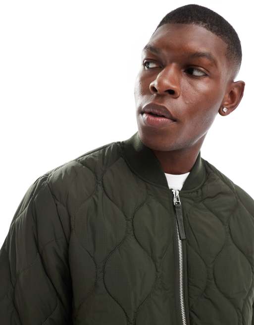 Veste Bomber Jack & Jones - Regular Fit, 100% Polyester, Style Décontracté