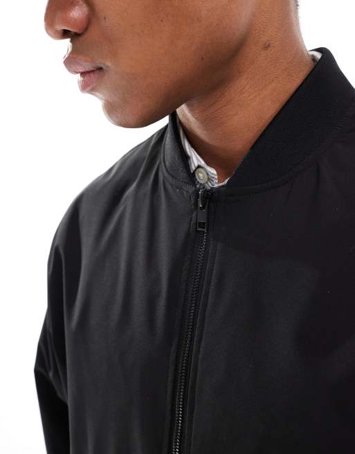 Jack & Jones - Bomber oversize nero, 2 di 4
