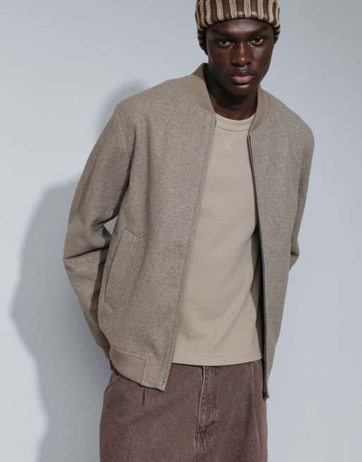 Jack & Jones bomberjack in beige, 4 van 9