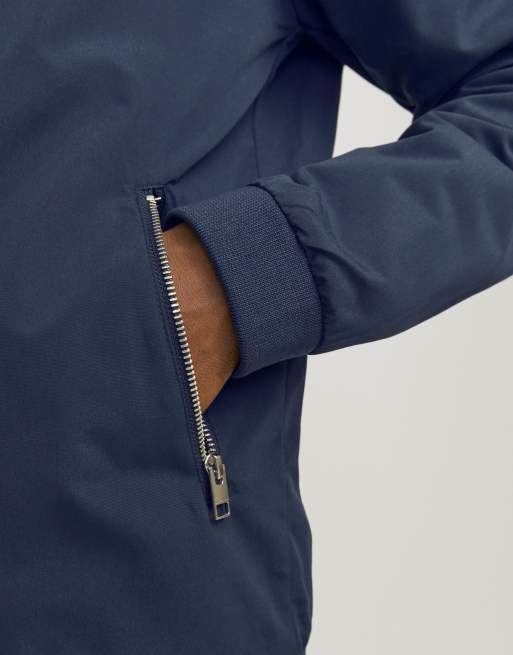 Jack & Jones – Bomberjacke in Blazer-Marineblau, 5 von 7
