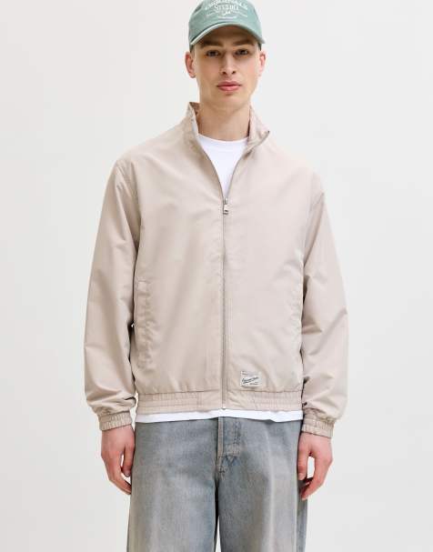 Jack & Jones – Bomberjacke in Oxford-Hellbraun - view 1