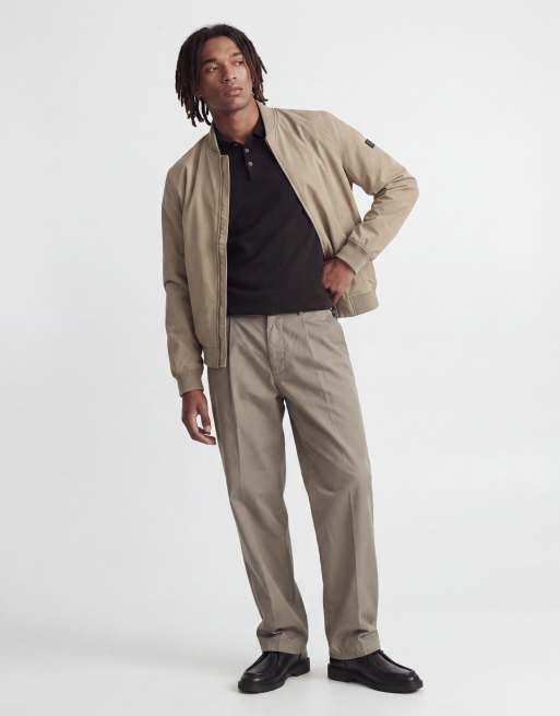 Jack & Jones bomberjakke i petrified oak, 4 af 6