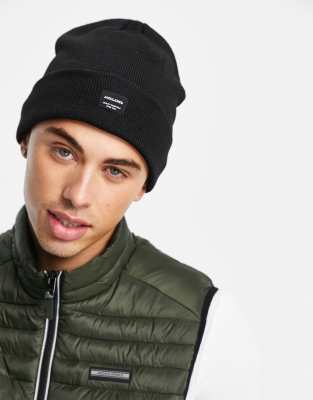Bonnet Homme Ete Bonnet JACDNA SN JNR Noir - Marque Jack & Jones Junior Bonnet Garçon Hiver