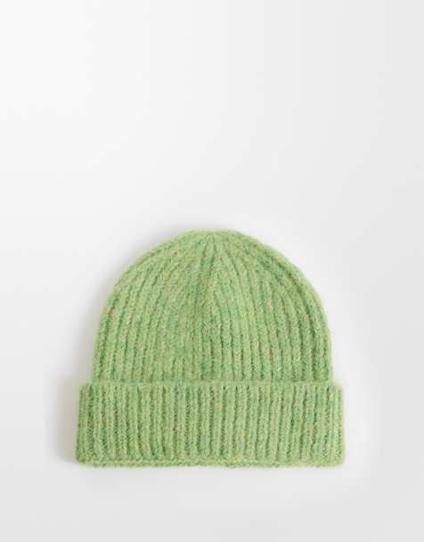 Jack & Jones bonnet en maille vert - view 1