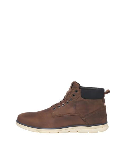 Jack & Jones boots in brandy brown - view 1
