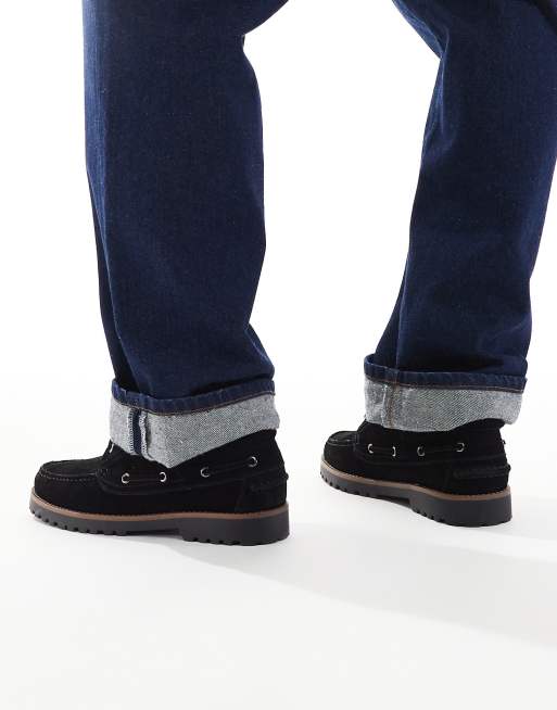 Jack & Jones - Bootschoenen van suède in zwart, 3 van 4