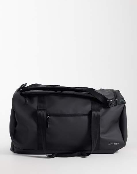 Jack & Jones - Borsa da viaggio multitasche nera - view 1