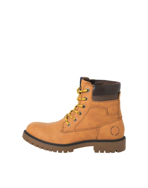 Jack & Jones – Botki w kolorze miodowym - view 1