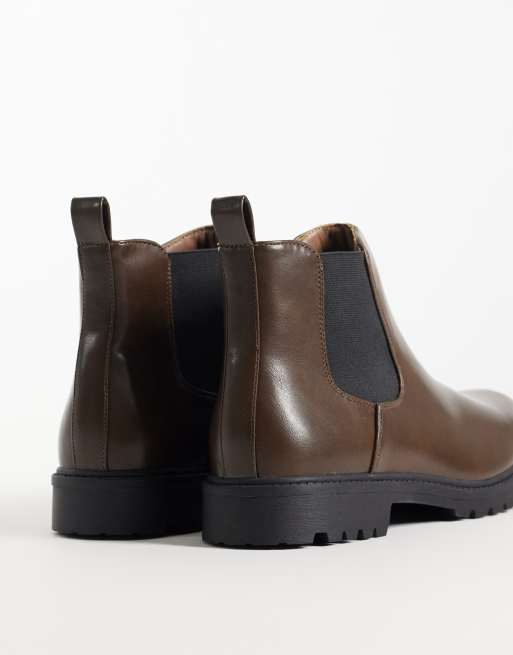 Jack & Jones bottines Chelsea à enfiler noires, 4 de 4