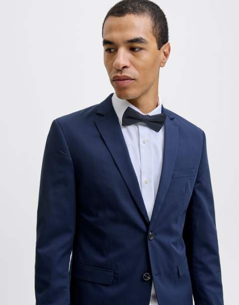 Jack & Jones Bow tie in dark navy - view 1