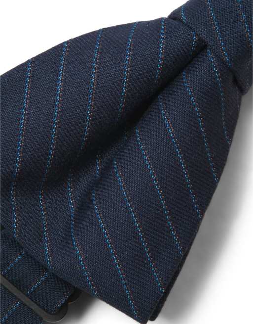 Jack & Jones Bow tie in dark navy, 2 of 3