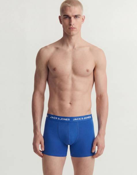 Jack & Jones boxershorts i blå og sort - view 1