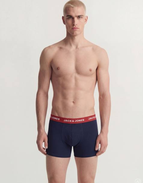 Jack & Jones boxershorts in marineblauw - view 1