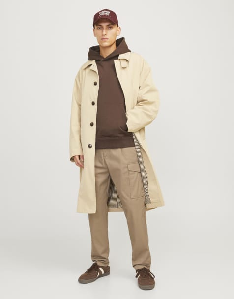 Jack & Jones cargo trousers in brown