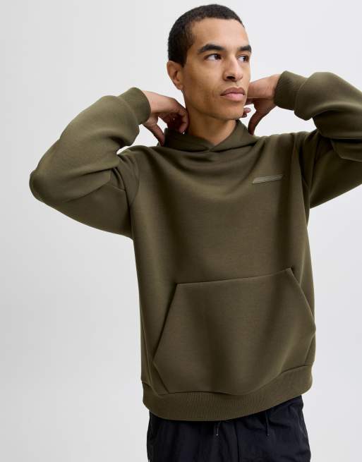 Jack & Jones – Brązowozielona bluza z kapturem, 4 z 7