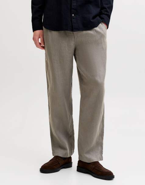 Jack & Jones - Broek in rokerig olijfgroen - view 1