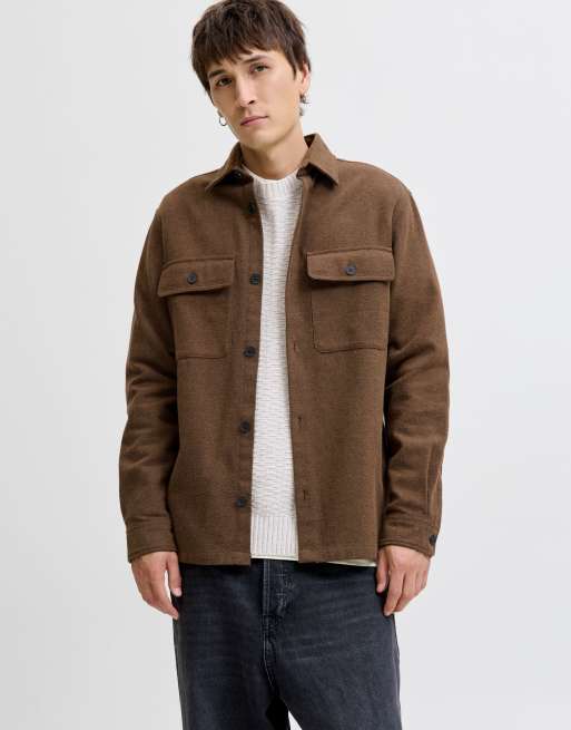 Jack & Jones – Brun overshirt
