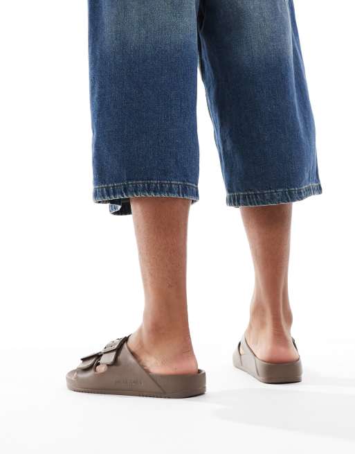 Jack & Jones – Bruna sandaler med remmar, 2 av 4