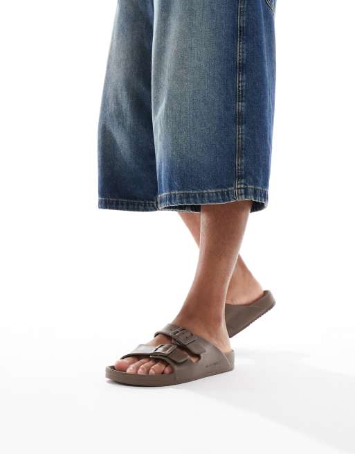 Jack & Jones – Bruna sandaler med remmar, 4 av 4