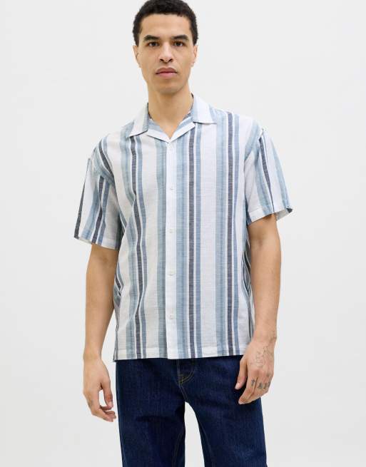 Jack & Jones - Camicia blu ashley