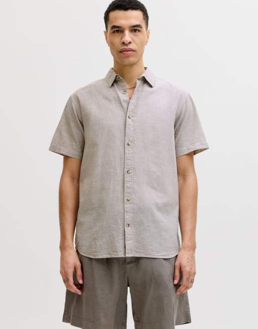 Jack & Jones - Camicia color corda