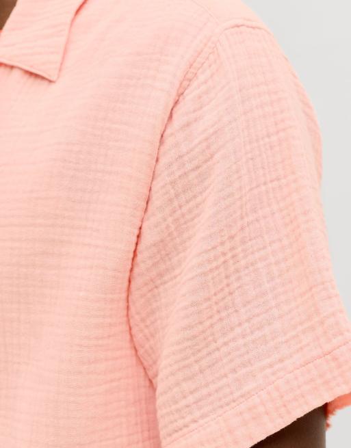 Jack & Jones - Camicia color pesca melba, 3 di 6