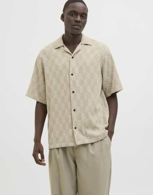 Jack & Jones - Camicia color verde scuro ghiacciato
