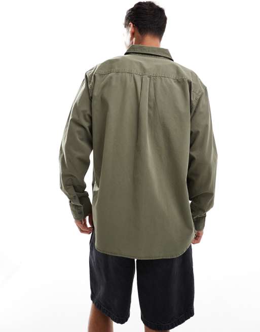 Jack & Jones - Camicia kaki slavato, 4 di 4