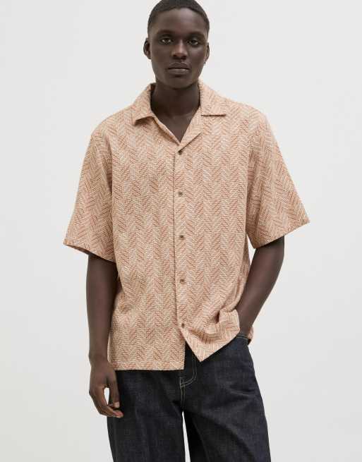 Jack & Jones - Camicia marrone Bombay