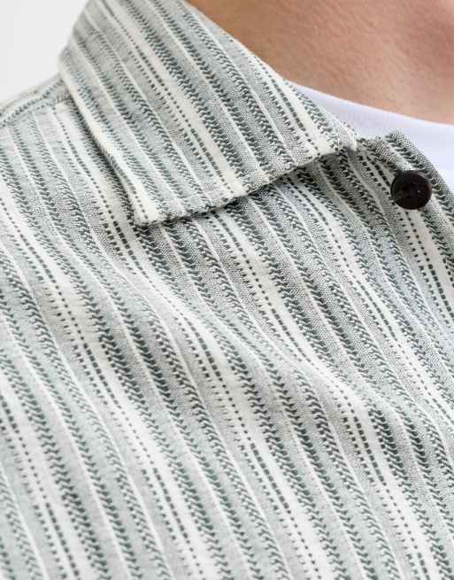 Jack & Jones - Camisa resort verde laurel, 5 de 7