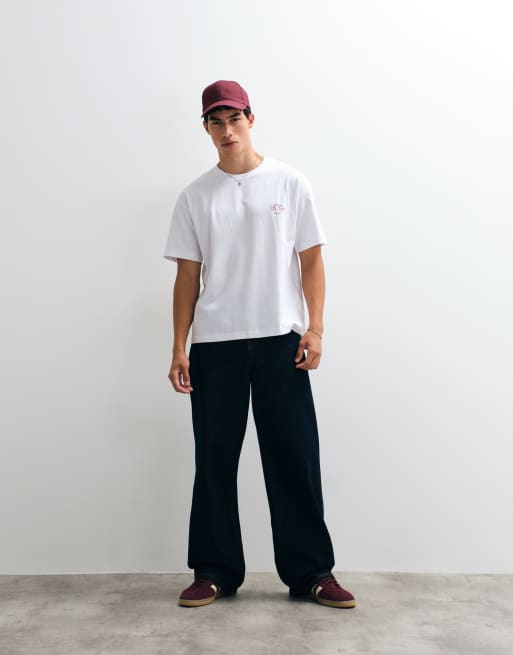Jack & Jones - camiseta blanca brillante con estampado trasero atelier, 4 de 5
