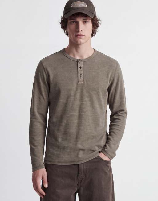 Jack & Jones camiseta de manga larga en azul marino oscuro, 4 de 6